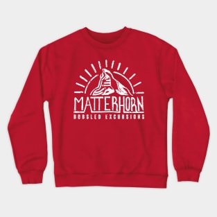 Matterhorn Bobsled Excursions Crewneck Sweatshirt